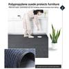 Modern Simple Patterned Corrugated Doormat With Absorbent Fibers For Indoor And Outdoor Use