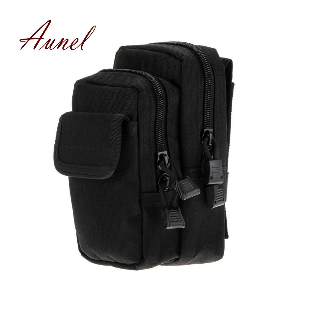 

Тактична переносна камуфляжна сумка з сумкою Військова сумка для мобільного телефону чорний