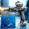 Firelight Pulse Electric Water Gun: Kids' High-Pressure, Long-Range, Continuous Fire Toy
