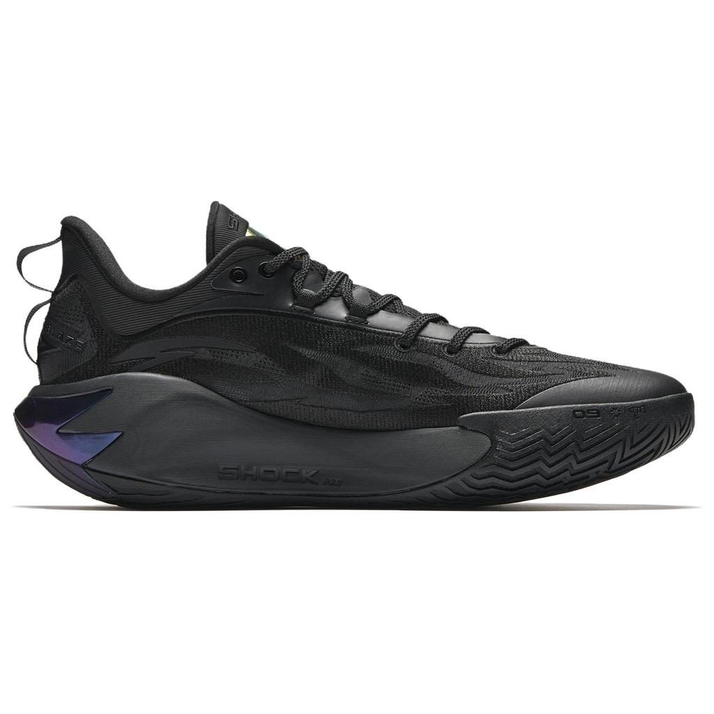 Anta A-Shock Pro Dark Matter Professional Basketball Shoes Men Sneakers Black 112531126-3