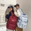 Schoolbag School Bag Girls Trendy Versatile College Large Capacity Backpack Korean Version Simple Casual Junior High School Student Backpack