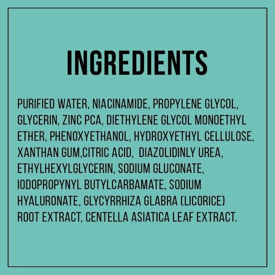 Dr. Sheth's Centella & 10% Niacinamide Face Serum| For Acne Scars, Acne Marks, Redness| Lightweight & Quick-Absorbing | For All Skin Types | 30 Ml