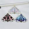 Cartoon Butterfly Brooch for Girls' Backpacks - Cute Floral Pattern Badge In Stock