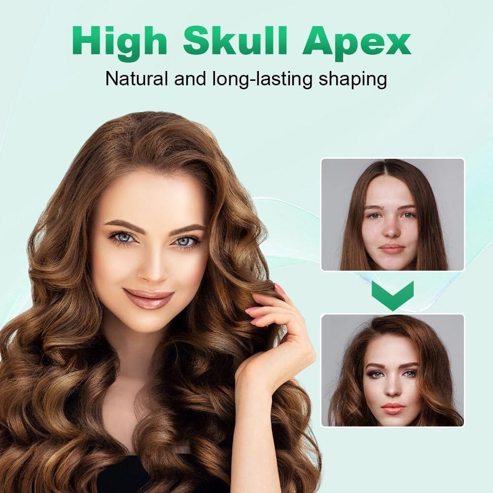 2 in 1 Wave Hair Curling Iron Root Lifter Travel Curling Wand  Short and All Hair Types