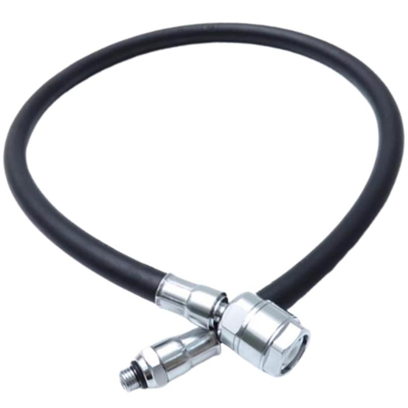 

75cm/29.53inch Scubas Diving Hose Replacement Quick Release Connector Flexible Hose 500PSI Low Pressure Hose Enduring 1