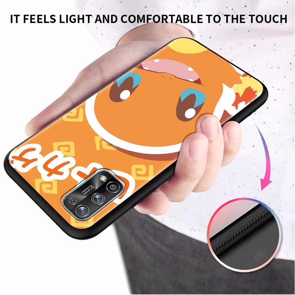 Weiche Silikonhülle für Oppo Realme 8 7 6 Pro 9i GT Neo 2 3 Master C21 C21Y C15 C11 C3 8i, süßes Pokemon EEvee