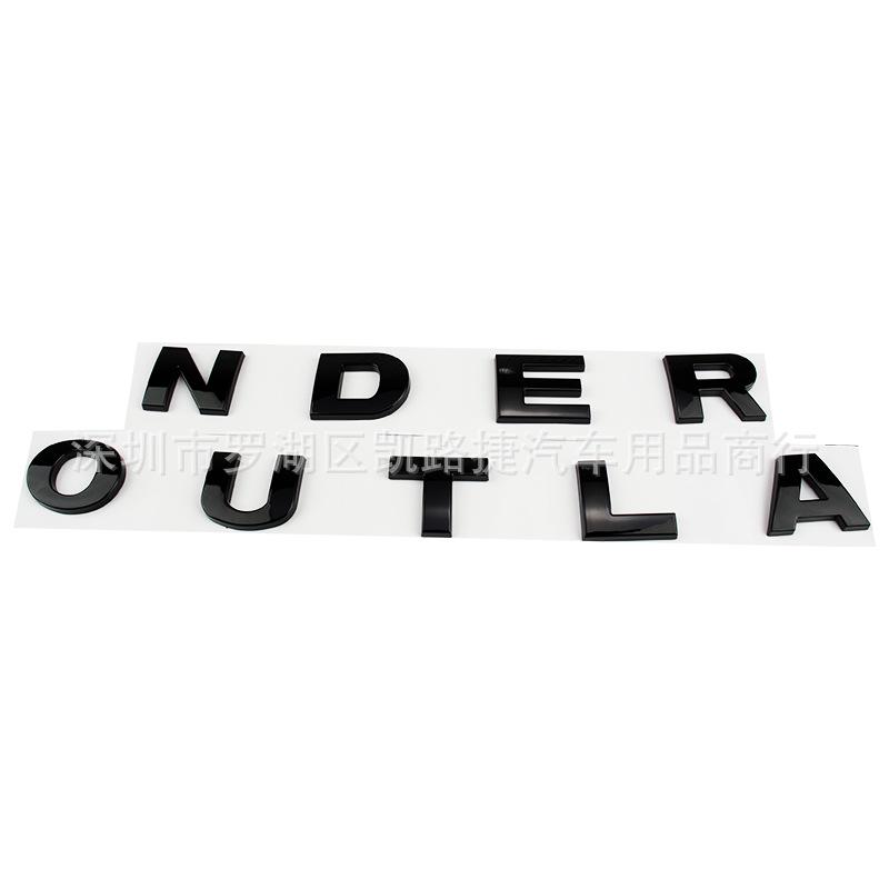 2023 Mitsubishi Outlander Front Hood Emblem - Modified OUTLANDER Logo