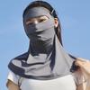 Máscara Facial Completa de Proteção Solar para Mulheres