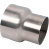 Universal ID 2.5 Inch To OD 3 Inch Exhaust Adapter, Stainless Steel Exhaust Coupler(2 1/2" ID To 3" OD), Pipe Adapter Whole Length 3.6 Inch