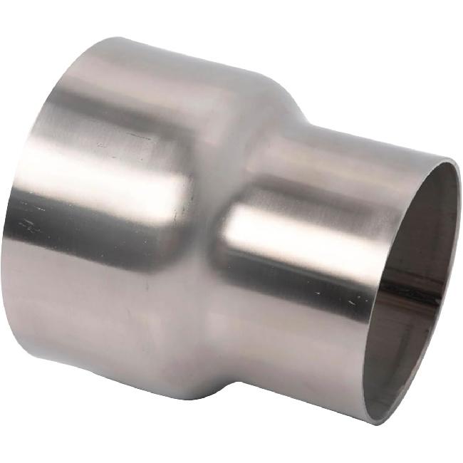 Universal ID 2.5 Inch To OD 3 Inch Exhaust Adapter, Stainless Steel Exhaust Coupler(2 1/2" ID To 3" OD), Pipe Adapter Whole Length 3.6 Inch