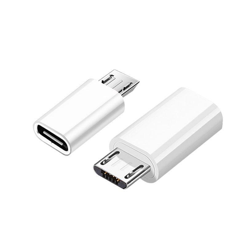 

Type-C Female to Micro Male Charging Adapter, Plastic Shell for Android Devices