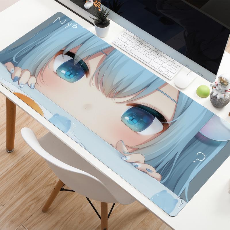 Nekoha Shizuku Extra Large Anime Mouse Pad with Precision Stitched Edges
