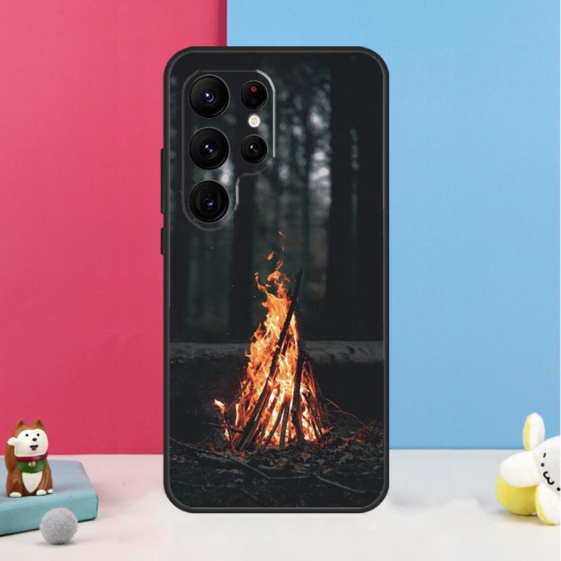 Camping Nature Case For Samsung Galaxy S25 S26 Ultra S20 S21 S22 S23 S24 S10 Plus S25 FE Back Cover Shell