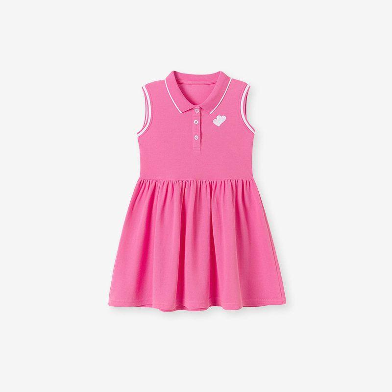 Little Maven New Summer Girls' Skirt, Cute Sleeveless Kidsren's Dress, European and American Cotton Kidsren's Skirt