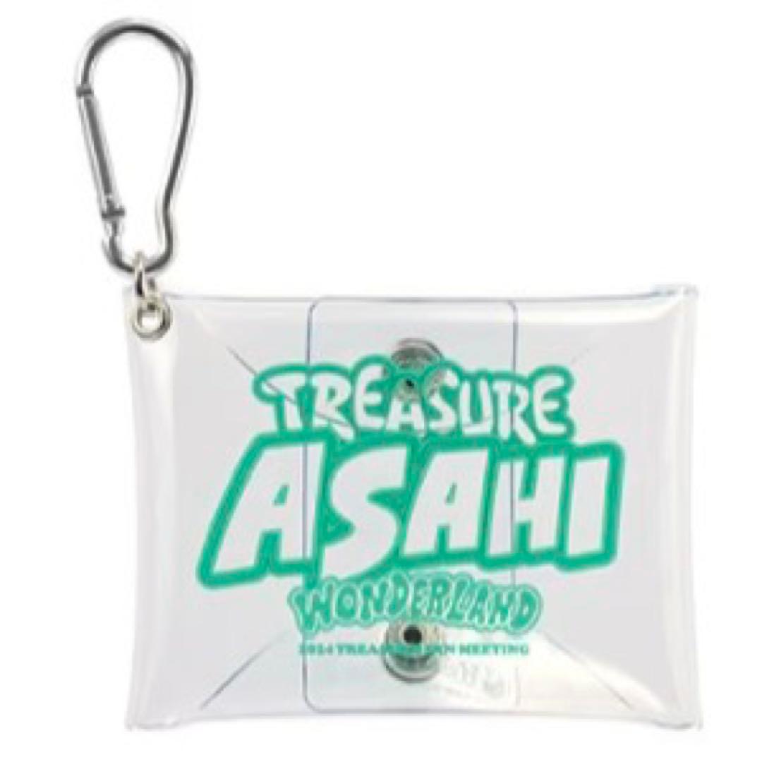 [Б/У] Сокровище ASAHI Асахи Асахи Прозрачный мини-кошелек
