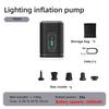 Electric Air Pump Portable Compressor Inflation/Deflation Pump Suitable for Inflatable Cushions Swimming Rings With Lighting