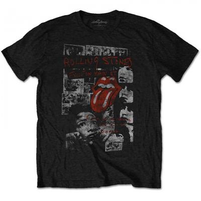 The Rolling Stones Unisex Adult Elite Faded Cotton T-Shirt