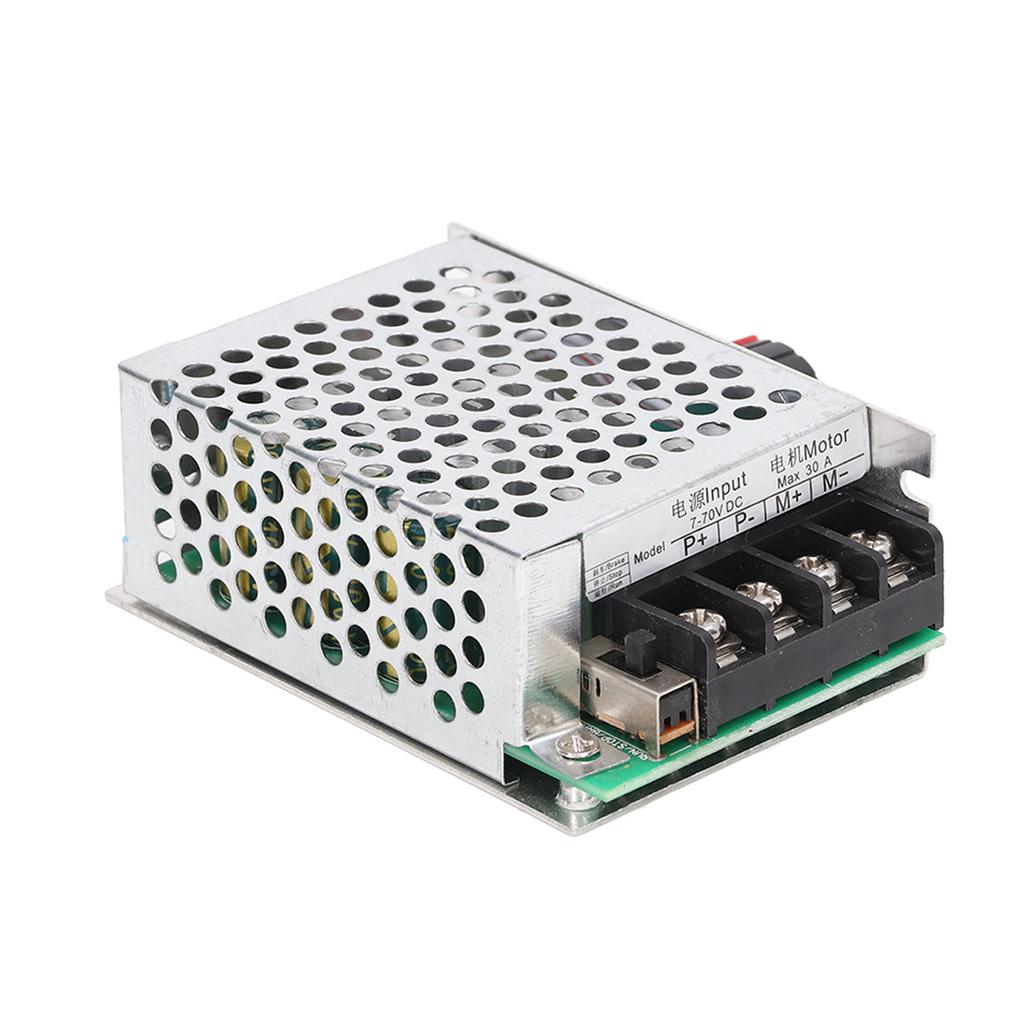 Motor Speed Controller PWM DC Adjustable Duty Cycle Regulator for LED Dimming 7‑70V