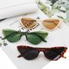 Hip-Hop Small Cat Eye Sunglasses Women Eyeglasses Eyewear with Retro Style Sunglasses