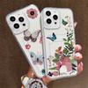 Card Slot Holder Silicone Wallet Pocket Case For Tecno Spark 10 Infinix Note 30 Oppo A60 A3 A5 Pro Samsung A06 A16 A36 A56 Cover Clear Phone Bumper