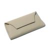 The First Layer Of Cowhide Creative Versatile Long Wallet Women'S Simple Leather Glasses Case Wallet Can Be Placed On Mobile Phones