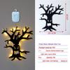 Halloween Pumpkin Ghost Hanging Lights for Indoor Wall & Window Decoration