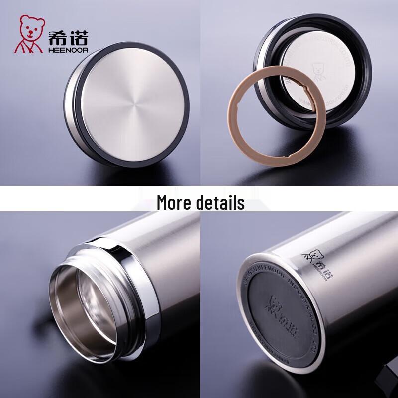 Xinuo Stainless Steel Insulated Office Tea Cup with Handle