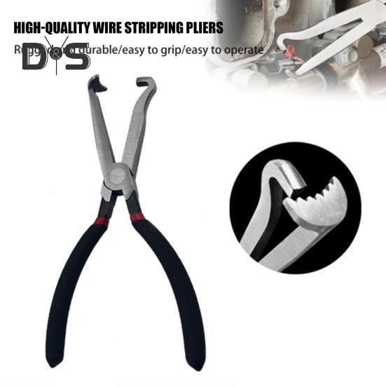 Electrical Disconnect Pliers with Ergonomic Handle Portable 60-Degree Bend Electrical Connector Disconnect Pliers Automotive Tools