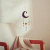 Natural Crystal Butterfly Wind Chime: Moon Pendant & Sun Catcher for Home & Garden T85