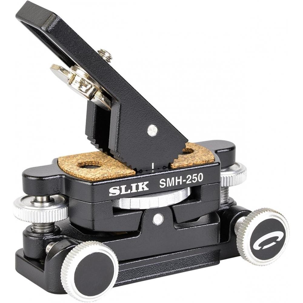 Slik Mikrobewegungskopf SMH 250 2-Achsen Druckguss-Aluminium Druckguss-Alca Schweizer Standard Kompatibel 206775
