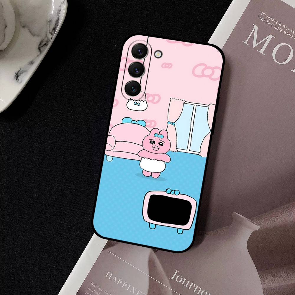 Custodia Kawaii O-OpanchuS UsagiS per Samsung Galaxy S21 S22 S23 S24ULTRA S25ULTRA FE Ultra Plus5G A52S Cover Morbida