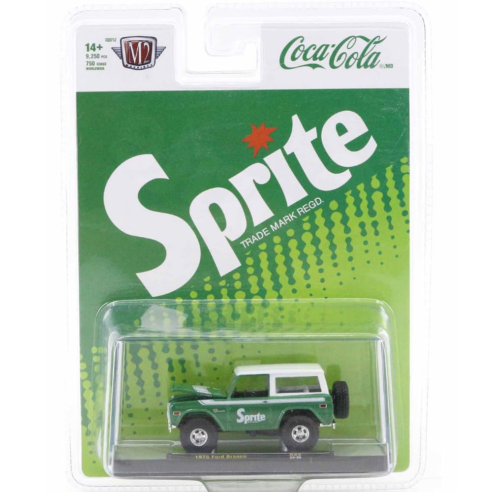 M2 MACHINES Масштаб 1:64 Ассортимент Coca-Cola A35 «1976 Ford Bronco»