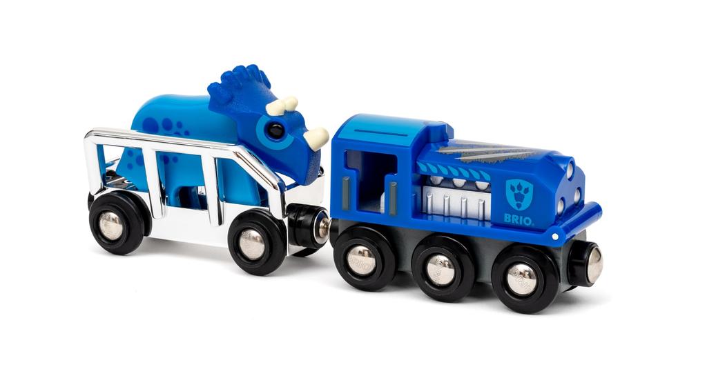 BRIO 2025 Limited Train 36111 Ages 3 and Up (Train Toy Wooden Rail Dinosaur Train)