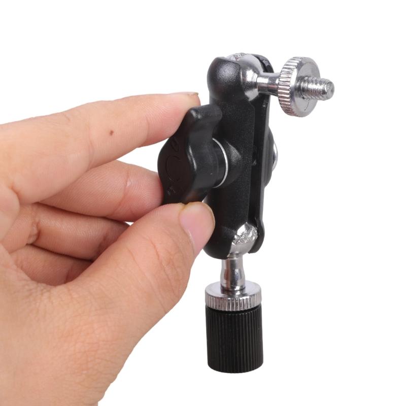 Adjustable Angle 1/4Inch Female To Male Screw Adapter For Tripods Cameras Camping Lights Bracket