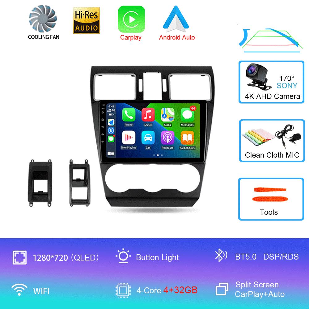 Android 14 Car Radio Subaru Forester 4 SJ 2016 - 2018 Multimedia Video Player GPS Stereo Navigation No 2din 2 Din Dvd