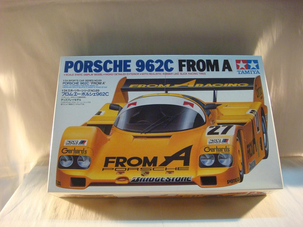Tamiya From A Porsche 962C 1/24