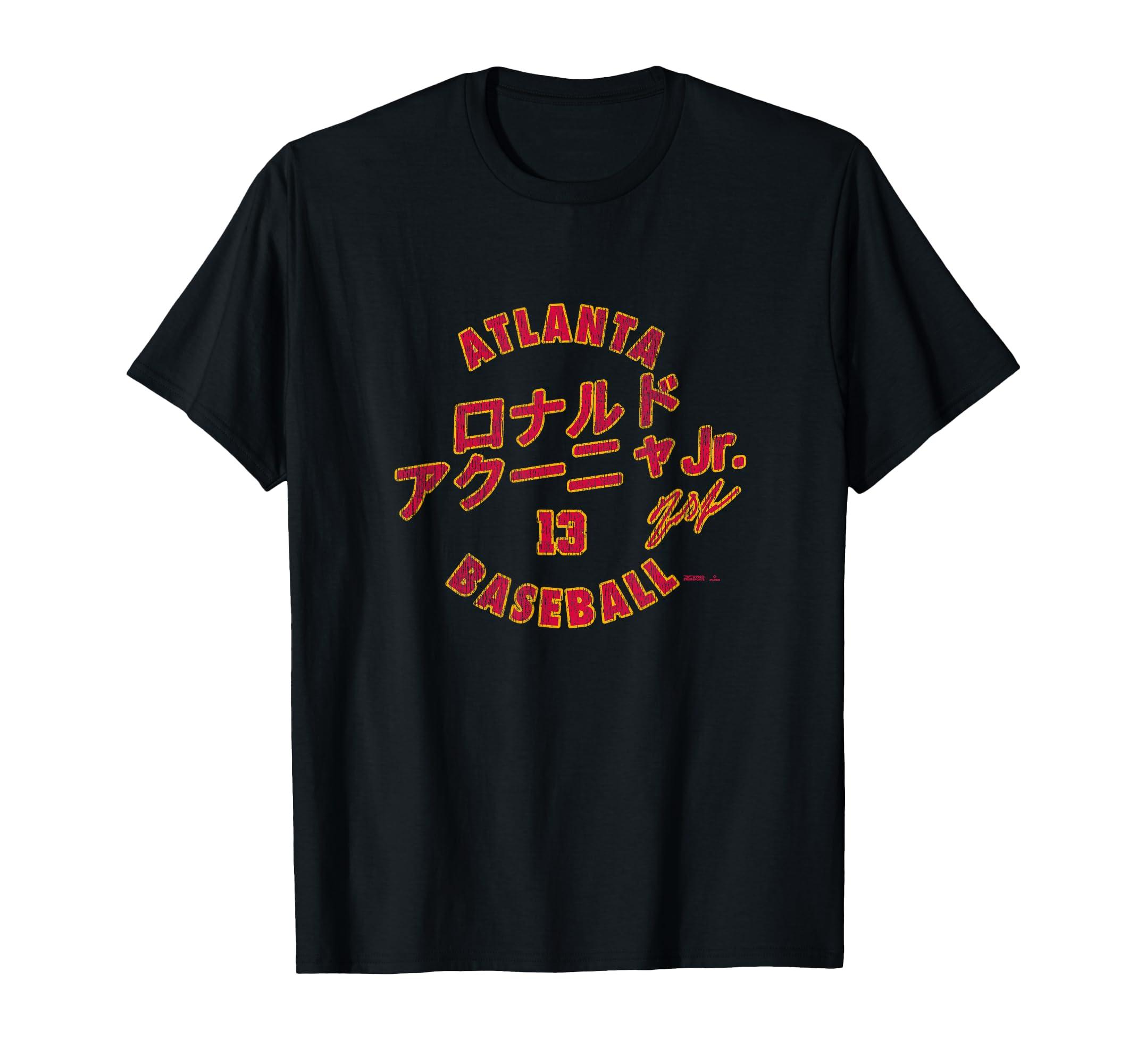

Ronald Acuna Atlanta Vintage Jr. (Japanese) T-shirt чёрный