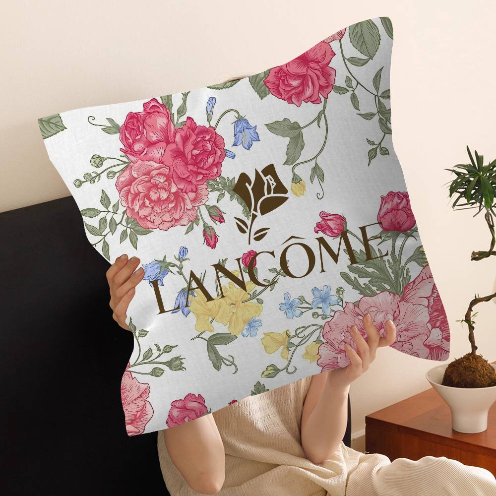 Fashion pattern L-L-LancomeS Cushion Cover Car Throw Pillow Case For Sofa Car Christmas Gift 40x40cm 45x45cm