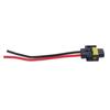 H11 H8 Headlight Connector Bulb Socket Wire Harness Connectors for Headlight Fog Light 12V 24V
