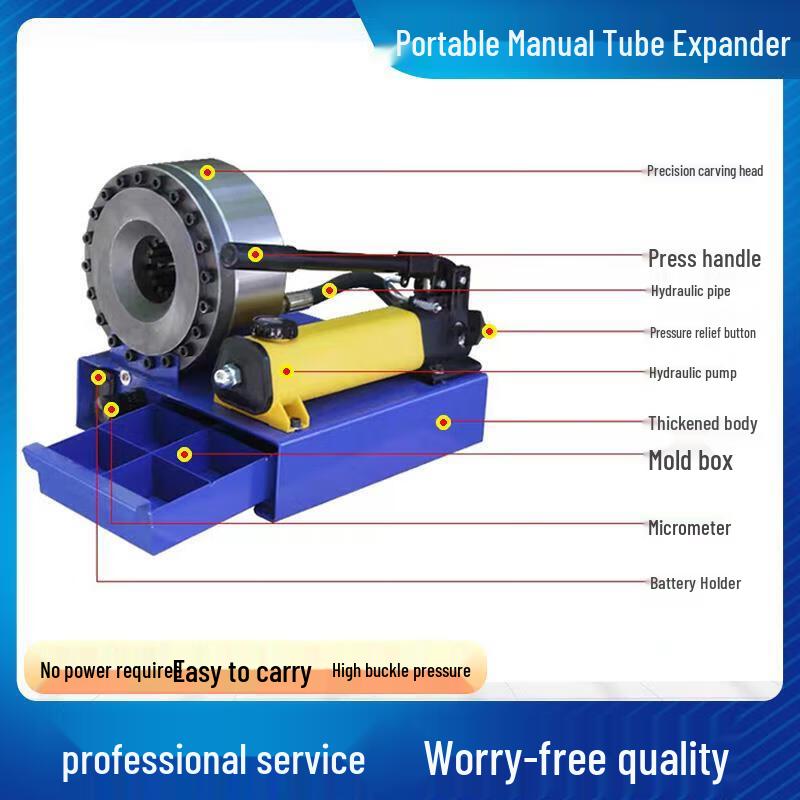 Manual Portable Hydraulic Pipe Crimping Tool