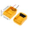 For /Dewalt/ Battery Holder Base Tool Diy Adapter Battery Connector Charging Head Shell 21Vli-Ion Battery