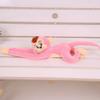 Kawaii Premium Plush Long Arm Ape Monkey Cartoon Animal Size 70cm Monkey Plush Toy Soft Hanging Stuffed Doll Kids Toy