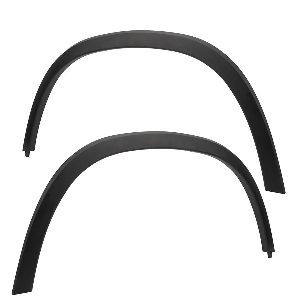 Front Mudguard Arch Molding Front Mudguard  ABS Wheel Eyebrow Arch Molding Trim Replacement for   2013 To 2016