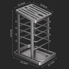 Stainless Steel Knife Holder Kitchen Storage Organizer Multifunctional Kitchen Knife Holder Knife Organizer Cutlery Organizer