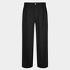 Week Hour Wide Cotton Pants Black