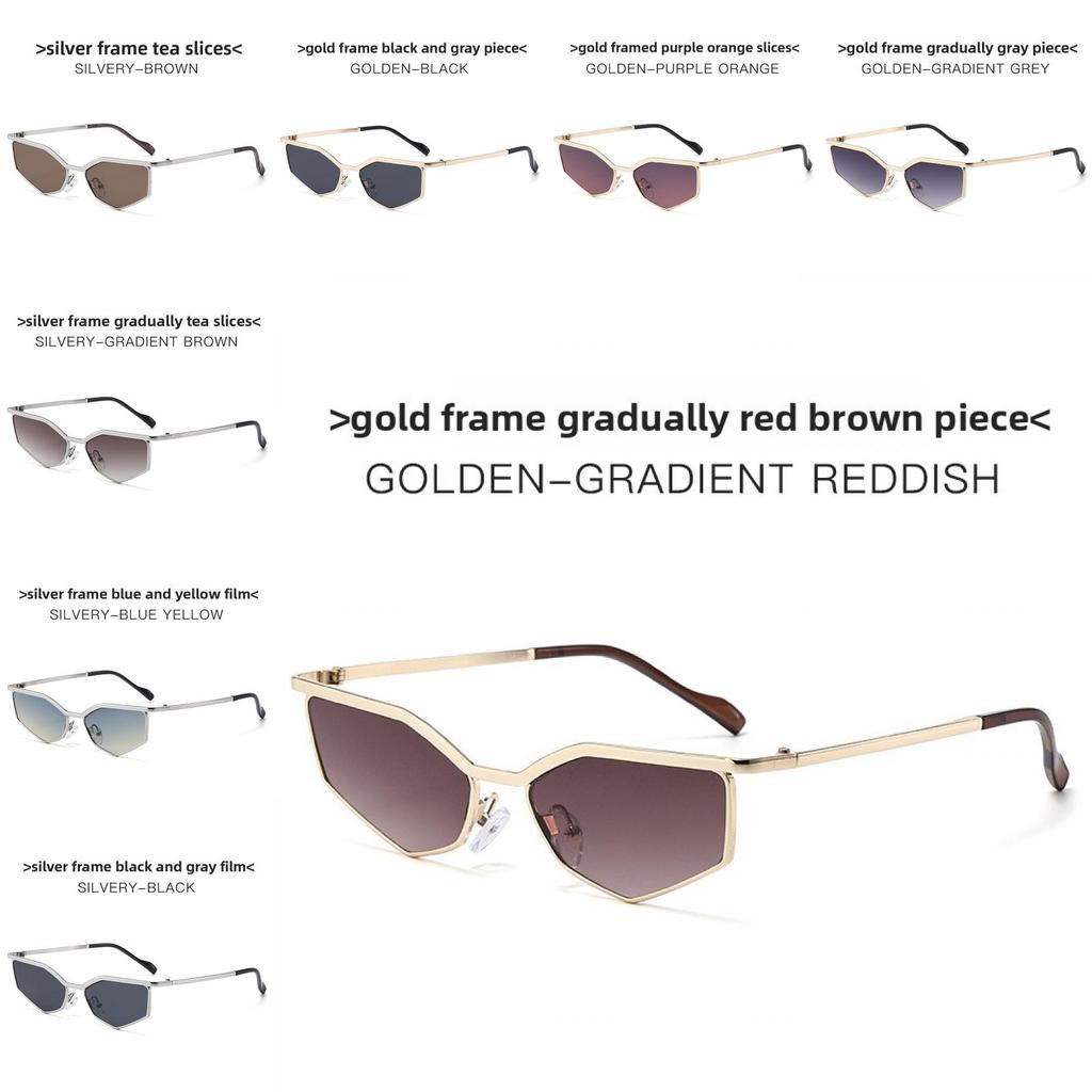 Cyberpunk Geometric Sunglasses With Pc Lenses Uv400 For Fashion Forward Adults