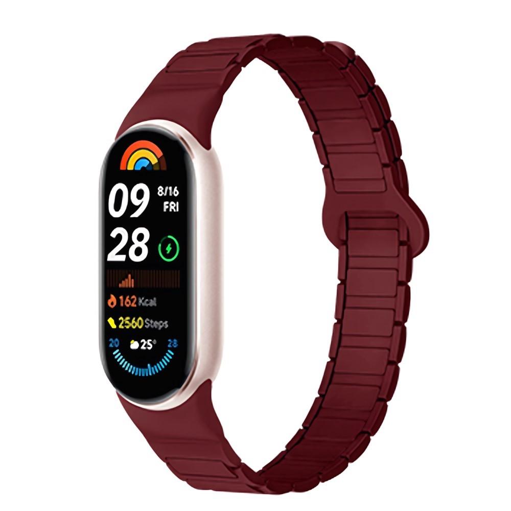 Silicone Strap For Xiaomi Mi Band 10 9 8 Wristband Accessories Magnetic Bracelet Belt Pulseira Correa Xiaomi Smart Band 8 9 10