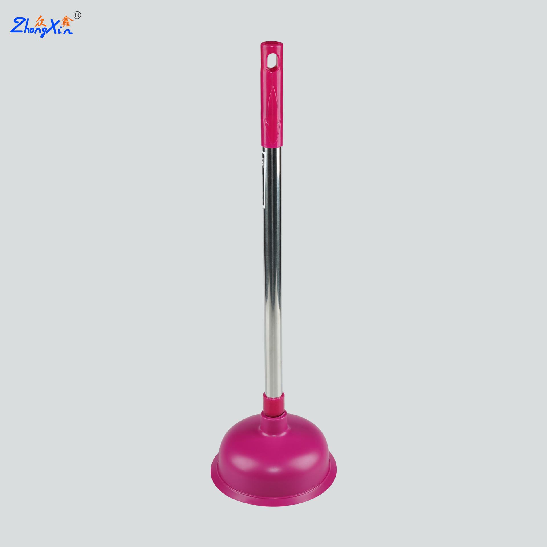 Zhongxin Powerful Toilet Plunger with Suction Cup фиолетовый