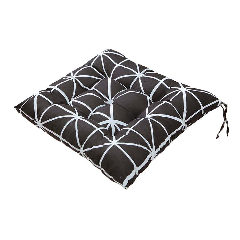 1PC Ultra Soft Linen Chair Cushion Seat Cushion Seat Pad con lacci Tappetino per seggiolino auto spesso Soggiorno