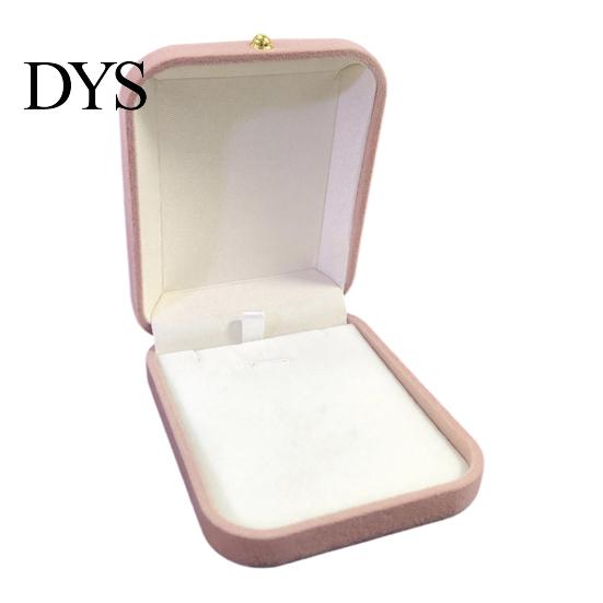 Small Velvet Jewelry Pouch Pearl Box, Anti-Scratch Lining Organizer with Golden Metal Bridal Keepsake Box Buckle, Decorative Storage Case for
